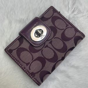 Coach wallet I.d and card holder